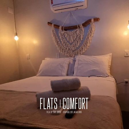Hotel Novidade Flats Comfort Na Vila De Sao Jorge - Chapada Dos Veadeiros Exterior foto